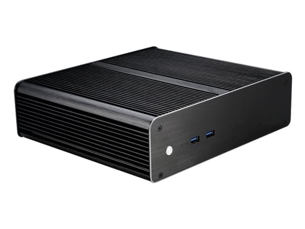 Akasa Euler T Plus tunt Mini-ITX-chassi - svart (A-ITX57-M1B)