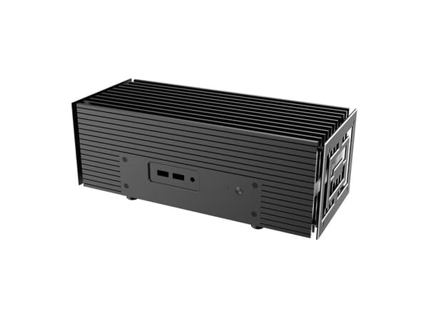 Akasa Turing AC Pro, Small Form Factor (SFF), PC, Sort, UCFF, Aluminium, Kopper, Harddisk, Kraft indikator Sort