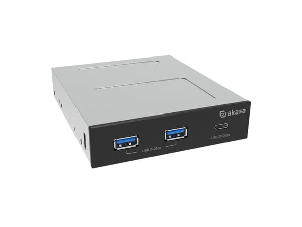 Akasa AK-ICR-36, Universal, Frontpanel, Svart, 3.5", 1 styck