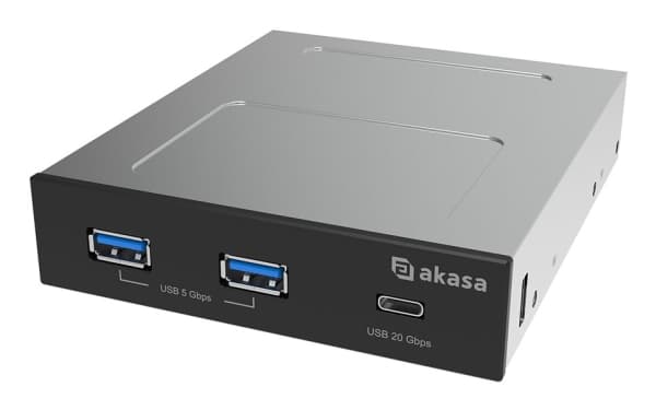 Akasa AK-ICR-36, Universal, Frontpanel, Svart, 3.5", 1 styck