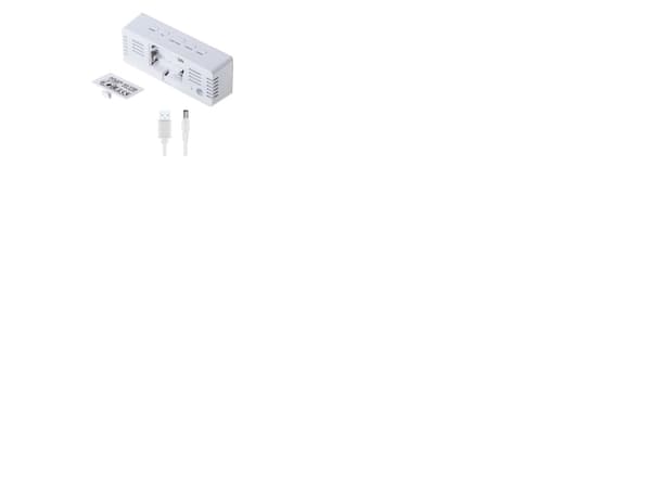 Adler | Alarm Clock | AD 1189W | Alarm function | White