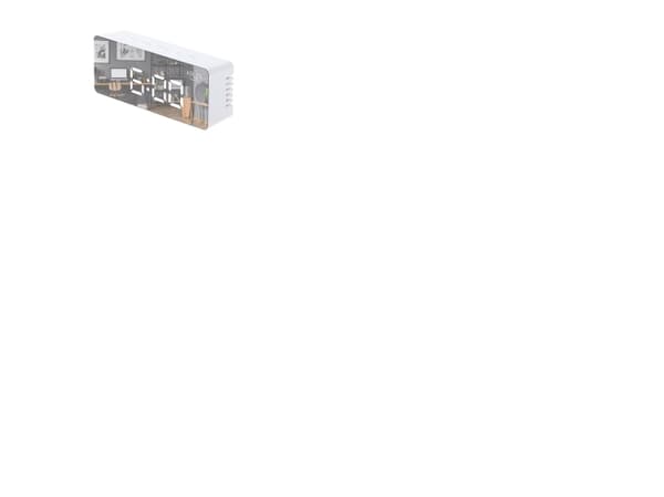 Adler | Alarm Clock | AD 1189W | Alarm function | White