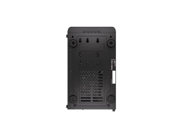 Endorfy Ventum 200 ARGB - Mid tower - ATX - genomskinlig sidopanel (härdat glas) - ingen strömförsörjning (ATX) - svart - USB/ljud