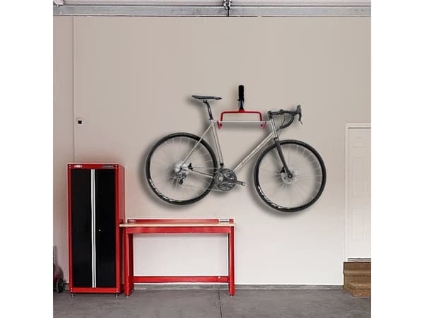 Sykkelveggholder, horisontal, stål, maks. belastning 30kg MC-430