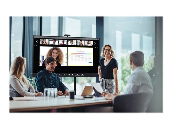 Optoma N3751K - 75" Diagonal klass N-Series LED-bakgrundsbelyst LCD-skärm - digital skyltning/konferens - 4K UHD (2160p) 3840 x 2160 - Direct LED - s