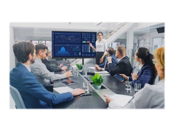 Optoma Creative Touch 3752RK - 75" Diagonalklasse 3-Series Gen 2 LED-bakgrunnsbelyst LCD-skjerm - interaktiv - med tusjtavle og pekeskjerm (flerberør