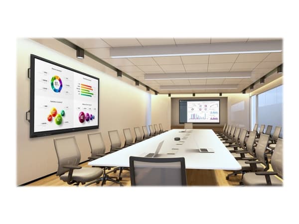 Optoma Creative Touch 3752RK - 75" Diagonalklasse 3-Series Gen 2 LED-bakgrunnsbelyst LCD-skjerm - interaktiv - med tusjtavle og pekeskjerm (flerberør