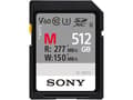Miniatyrbilde 3 av 4: Sony SFM512/T2, 512GB, SDXC, Class 10, UHS-II, 277MB/s, 150MB/s