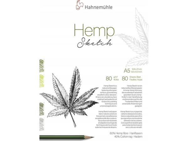Hahnemühle Hemp Sketch A 5 80 arkkia 80 g (10625450)