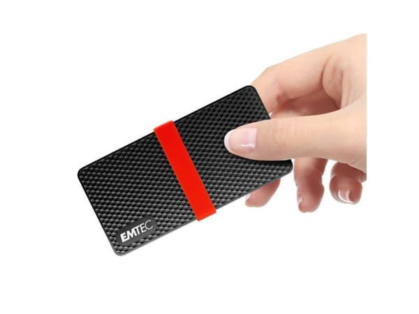 Emtec X200, 2 TB, USB Type-C, 3.2 Gen 1 (3.1 Gen 1), 450 MB/s, 5 Gbit/sek., Asst.
