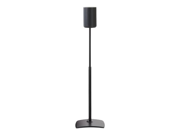 Sanus WSSE1A1-B2 - Stativ - for høyttaler(e) - høydejusterbar - stål, ekstrudert aluminium - svart - plassering på gulv - for Sonos Era 100