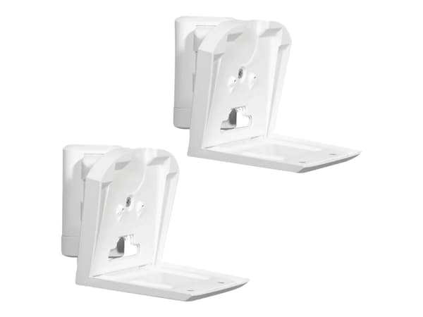 Sanus WSWME32 - Monteringssett (2 veggplater, 2 høyttalerbraketter, 2 veggfester, 4 gips-/betongankere) - justerbar - for høyttaler(e) - veggmonterba