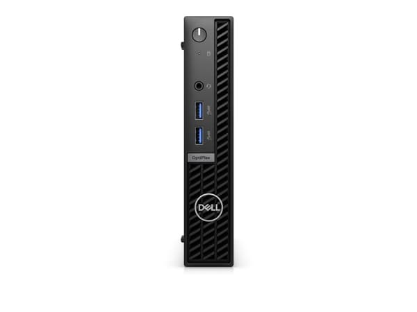 Dell OptiPlex 7010 (version 2023) - Mikro Core i3 13100T / upp till 4.2 GHz - RAM 8 GB - SSD 256 GB - NVMe, Class 35 - UHD Graphics 730 - Gigabit Eth