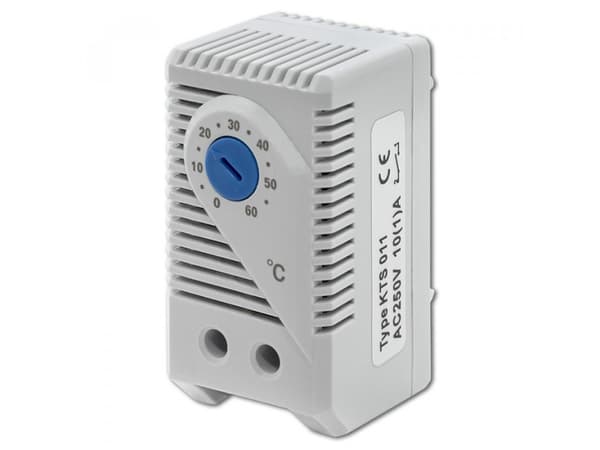 Qoltec Termostat 10A | DIN 35