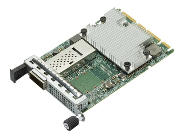 Broadcom BCM957504-N1100G - Nettverksadapter - PCIe 4.0 x16 - 100 Gigabit QSFP56 x 1