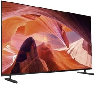 Sony FWD-55X80L, 139,7 cm (55"), 3840 x 2160 pikseliä, LED, Älytelevisio, Wi-Fi, Musta