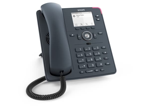 snom D150 SIP Tischtelefon Harmaa