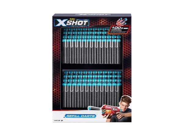 XShot *****ZURU X-SHOT Excel pilsett 100 stk 5639