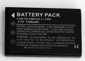 Akumulator Extra Digital Extra Digital Olympus, batteri LI-20B