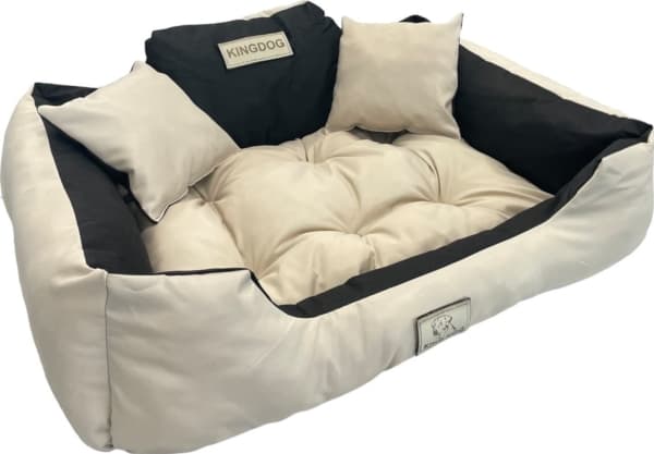 AIO Hundeseng 145 x 115 brungul KingDog