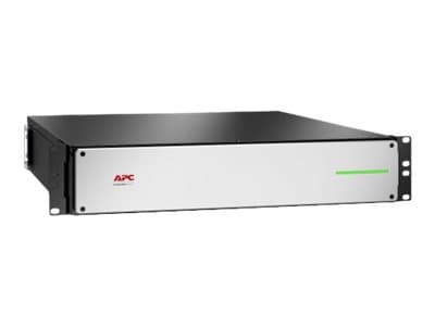 APC - Ekstern batteripakke (kan monteres i rack) - DC - litiumion - 50 Ah - 2U - svart med sølvfasfront - TAA-samsvar