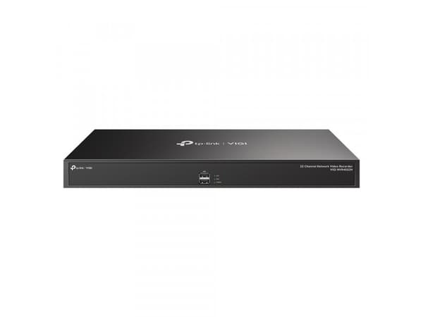 TP-Link VIGI NVR4032H, 32 kanaler, 3840 x 2160 pixel, 16 kanaler, 720p, 1080p, 3840 x 2160, 1920 x 1080, 1680 x 1050, 1440 x 900, 1280 x 1024, 1280 x
