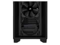 Miniatyrbild 3 av 5: CORSAIR 3000D AIRFLOW - Mid tower - utökad ATX - genomskinlig sidopanel (härdat glas) - ingen strömförsörjning (ATX) - svart - USB/ljud