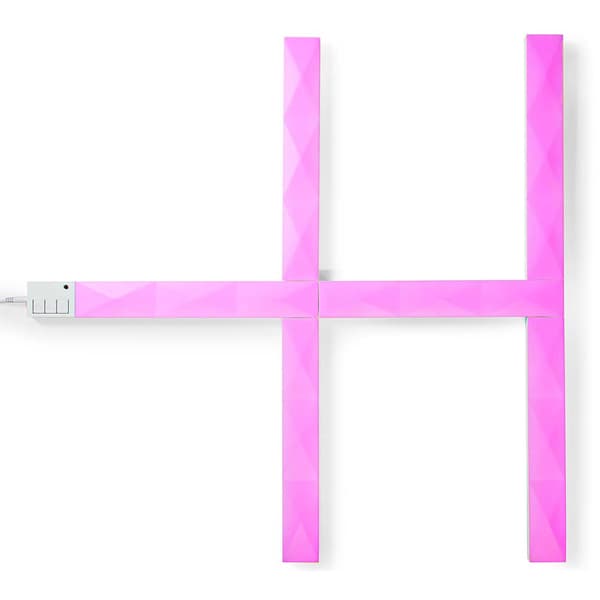 Nedis SmartLife LED-vägglampa - Wi-Fi, RGBIC/varmvit