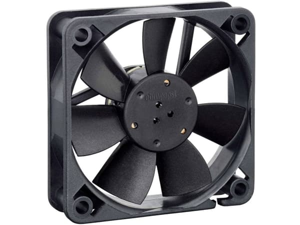 EBM Papst 612F Aksial ventilator 12 V/DC 27 m³/h (L x B x H) 60 x 60 x 15 mm
