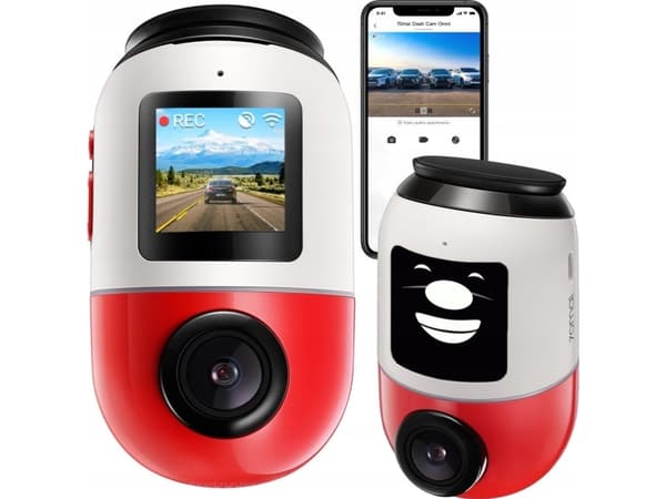 70mai Dash Cam Omni 64G punainen