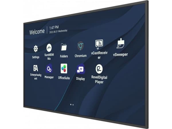 Viewsonic CDE9830, 2,49 m (98"), 3840 x 2160 piksler, Wi-Fi