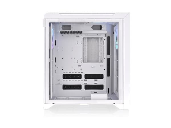 Thermaltake CTE C700 TG ARGB Snow - Mid tower - utökad ATX - genomskinlig sidopanel (härdat glas) - ingen strömförsörjning (PS/2) - vit, snö - USB/lj