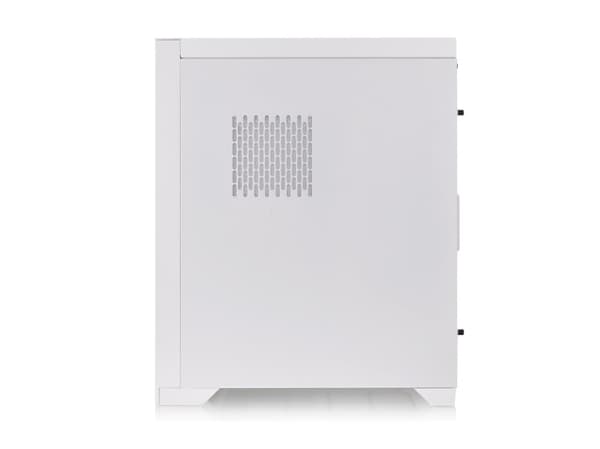 Thermaltake CTE T500 Air Snow - FT - utökad ATX - genomskinlig sidopanel (härdat glas) - ingen strömförsörjning (PS/2) - vit, snö - USB/ljud