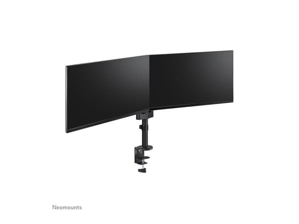 Neomounts DS60-425BL2 - Monteringssett (leddarm) - full bevegelse - for 2 skjermer - stål - svart - skjermstørrelse: 17"-27" - skrivebordsmonterbar