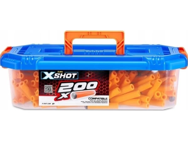 XSHOT 36181, Påfyll, 8 år, 200 stykker, Flerfarget