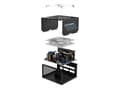 Miniatyrbilde 1 av 5: LC Power Super Silent Modular Series LC1000M V2.31 - Strømforsyning (intern) - ATX12V 2.31 - 80 PLUS Gold - AC 110-240 V - 1000 watt - aktiv PFC - ha