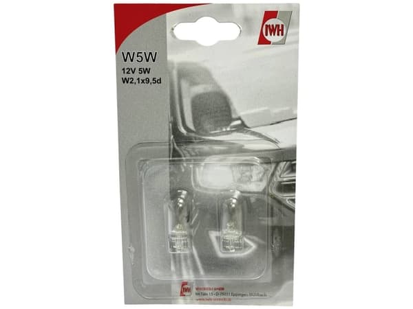 IWH 019364 Signal lyskilde W5W 5 W 12 V