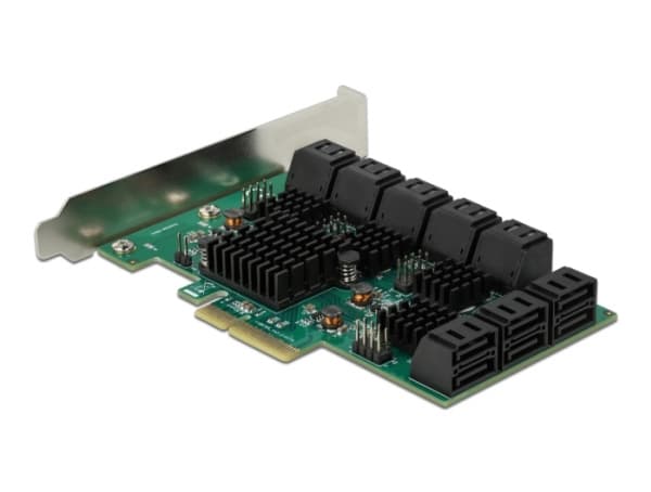 Delock - Speicher-ohjain - SATA 6Gb/s - PCIe 3.0 x4 (90073)