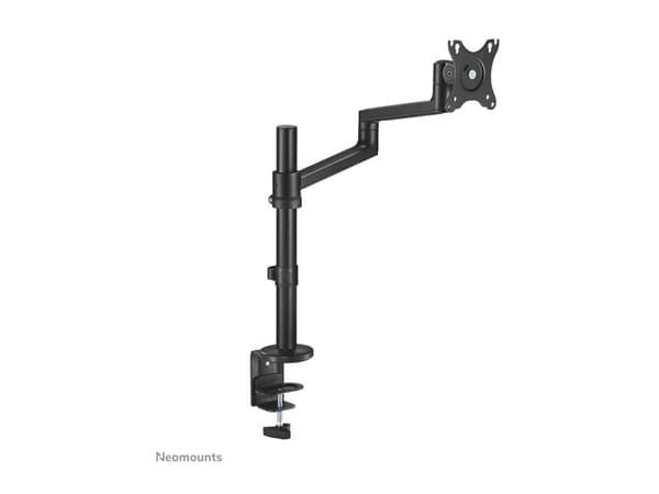 Neomounts DS60-425BL1 - Monteringssats (bordsfäste, skrivbordsgenomföring, VESA adapterplatta, bildskärmsarm) - justerbar arm med full rörlighet - fö