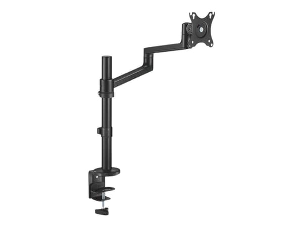 Neomounts DS60-425BL1 - Monteringssats (bordsfäste, skrivbordsgenomföring, VESA adapterplatta, bildskärmsarm) - justerbar arm med full rörlighet - fö Svart