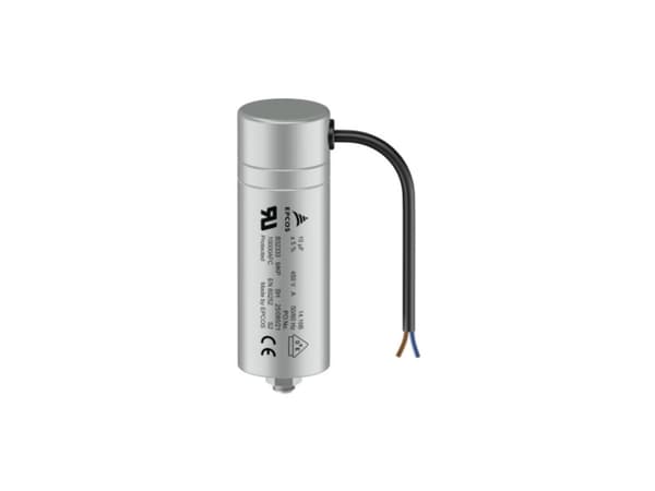 TDK B32333A6255J081 1 stk #####Motordriftskondensator 2,5 µF 450 V/AC 5 % (Ø x H) 30 mm x 74 mm