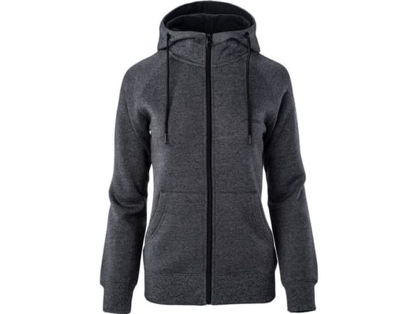 Elbrus CHIANO WO'S DARK GRAY MELANGE/BLACK S SWEATSHIRT