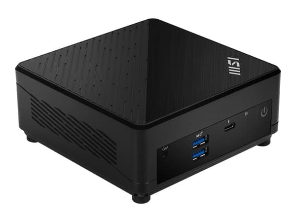 MSI Cubi 5 12M 001EU - Mini-PC Core i7 1255U / upp till 4.7 GHz - RAM 16 GB - SSD 512 GB - NVMe - Intel Iris Xe-grafik - IEEE 802.11ax (Wi-Fi 6E), Bl