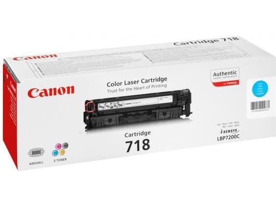 Canon CRG-718 2661B002 Tonerkassett Cyan