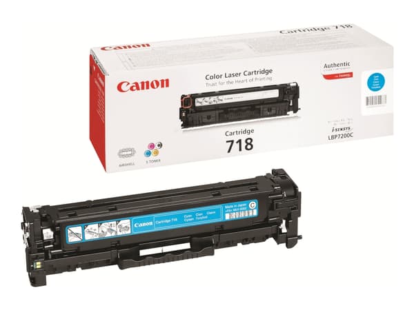 Canon CRG-718 2661B002 Tonerkassett Cyan