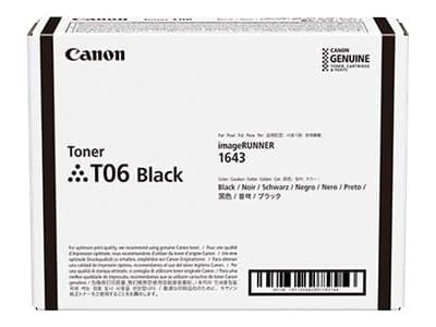 Canon T06 - Svart - original - tonerkassett - för imageRUNNER 1643i, 1643i II, 1643iF, 1643iF II, 1643P; i-SENSYS X 1643P