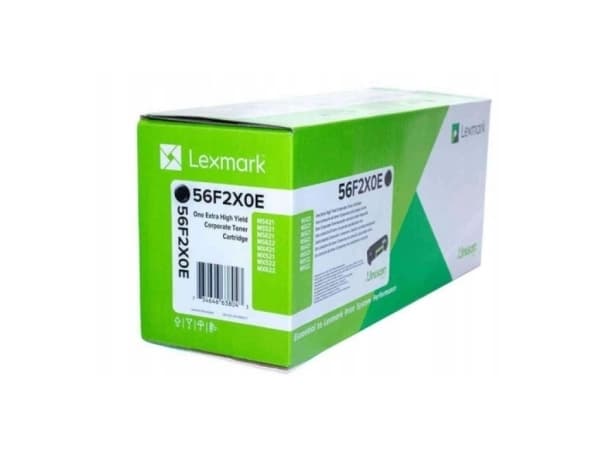 Lexmark 56F2X0E, 20000 sivua, Musta, 1 kpl