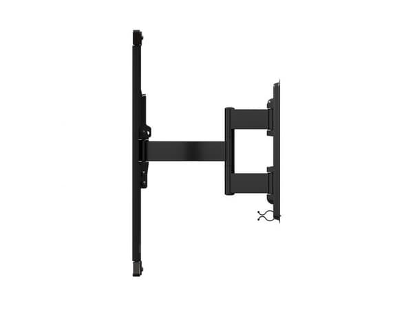 HAGOR BrackIT TnT - Monteringssett (brakett) - full bevegelse - for flatpanel - svart - skjermstørrelse: 40"-65" - veggmonterbar