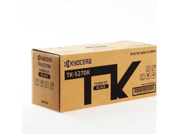 Kyocera TK 5270K - Sort - original - tonerpatron - for ECOSYS M6230, M6630, P6230