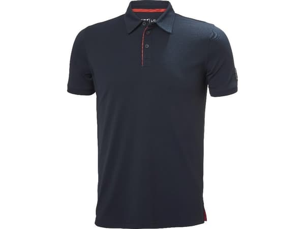 T-skjorte HELLY HANSEN Kensington Tech Polo, mørkeblå S